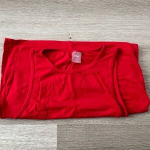 Aritzia Tna Red Tank Top Dress